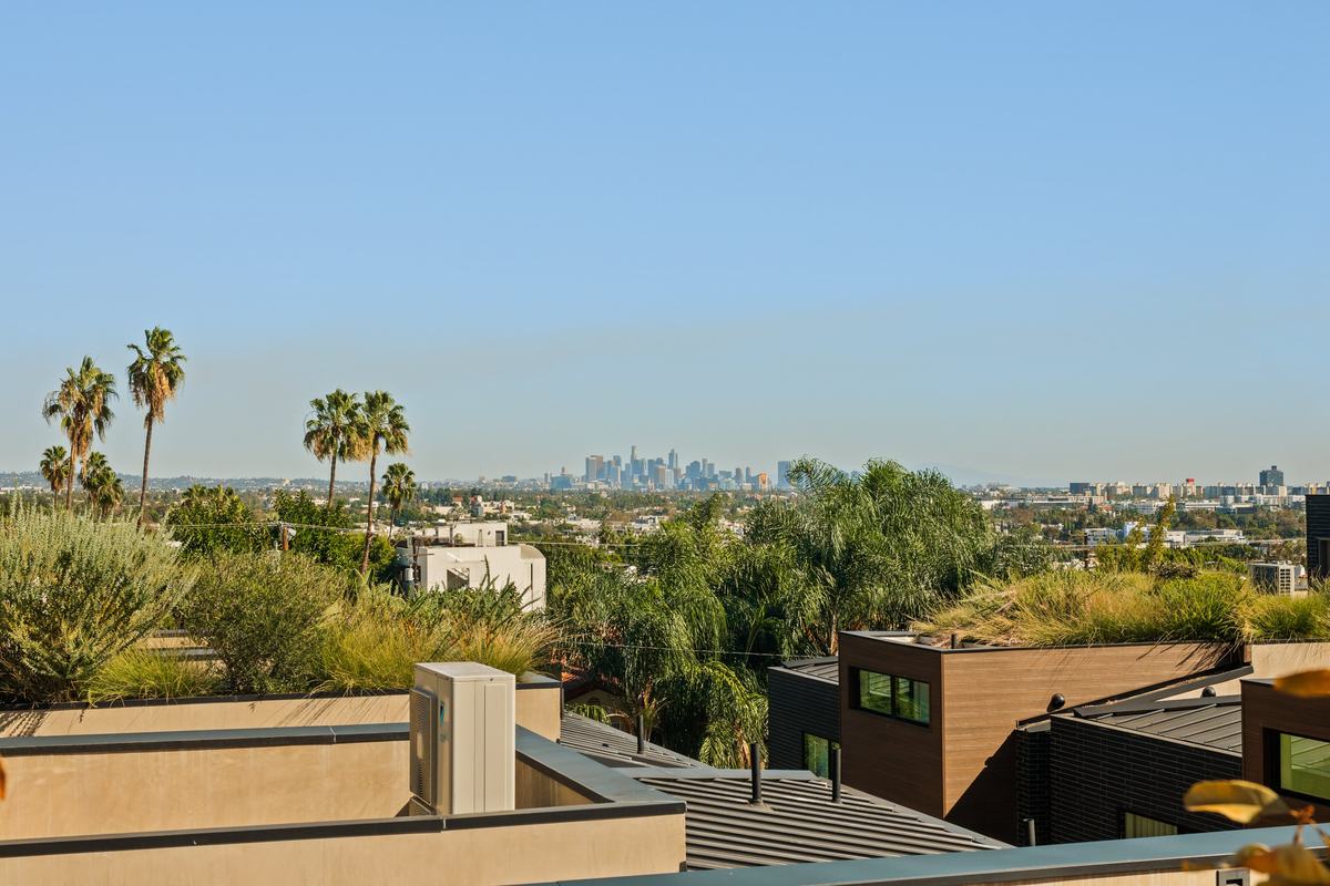 917 Hilldale Avenue, West Hollywood, CA 90069: View toward Downtown Los Angeles